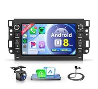 6G+128G 8 Core Wireless Carplay Android Autoradio für Chevrolet Aveo Captiva Epica Holden Daewoo Pontiac 7 Zoll Autoradio mit Android Auto Navi GPS WiFi Bluetooth FM/RDS/DSP/USB/SWC Rückfahrkamera
