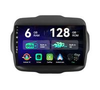 [6G+128G | Eingebaut DAB+ 4G] - MSD Autoradio für Jeep Renegade 2015-2018 | Android 16 GPS Navi Radio | CarPlay Android Auto Lenkradsteuerung Dual-Band WiFi DSP | Caméra MIC | Octa-Core 2 Din 9 Zoll