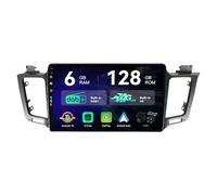 [6G+128G | Eingebaut DAB+ 4G] - MSD Autoradio für Toyota RAV4 (2013-2018) | Android 15 GPS Radio | CarPlay Android Auto Lenkradsteuerung Dual-Band WiFi DSP | Caméra MIC | Octa-Core 2 Din 10.1 Zoll