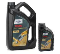 6L 6 Liter FUCHS Motoröl Öl TITAN GT1 LONGLIFE IV 0W20 ACEA C5 VW 508.00/509.00