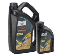 6L 6 Liter FUCHS Motoröl TITAN GT1 Flex 3 5W40 BMW LL-04 MB 229.51/52 VW 511.00
