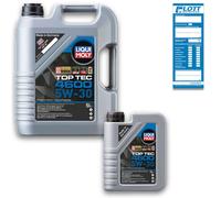 6L Liqui Moly Top Tec 4600 Motoröl Motorenöl 5W-30 GM Dexos2 BMW LL-04 MB 229.31