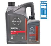6L Original Nissan 5W-30 Motoröl 5W30 ACEA C4 DPF Diesel API SM/CF KE900-90043 KE900-90043