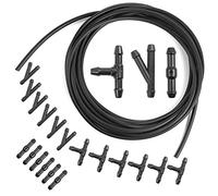 6m Scheibenwaschanlage Schlauch, Wischwasserschlauch Reparaturset, Automotive Schlauch,OTUAYAUTO Universal mit 18 Stück Schlauchanschluss