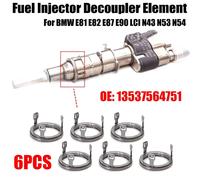 6PCS Für BMW N43 N53 N54 Kraftstoff Injektor Entkoppler 13537564751.13538651060