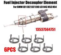 6stk Für BMW N43 N53 N54 Kraftstoff Injektor Entkoppler #13537564751,13538651060
