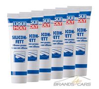 6x 100g LIQUI MOLY SILICON FETT SILIKONFETT PASTE SCHMIERMITTEL 3312 32092281