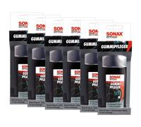 6x 100ml SONAX Gummipflegemittel Gummi-Pfleger mit Schwammapplikator 03400000