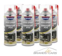6x 400ml PRESTO PTFE SPRAY FETTSPRAY SCHMIERMITTEL KORROSIONSSCHUTZ 50046351