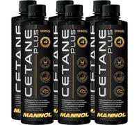 6x 450mL MANNOL 9955 CETANE PLUS DIESEL KRAFSTOFF ADDITIV DIESELZUSATZ REINIGER