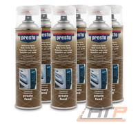 6x 500ml PRESTO HOHLRAUM KORROSIONS ROST SCHUTZ VERSIEGELUNG TRANSPARENT SPRAY