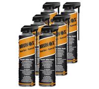 6x BRUNOX Turbo-Spray 500ml Power-Click BR0,50TSPOWERM6