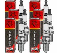 6x CHAMPION Zündkerzen Platin für Audi A3 Sportback 8VA 8VF RS3 quattro