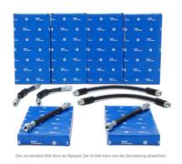 6x DELPHI Bremsschlauch für VW TRANSPORTER T4 ab 05.1999 vorne + hinten innen