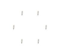 6x Glühkerze BOSCH 0 250 202 141 für Mercedes-Benz E