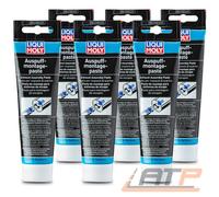 6x LIQUI MOLY AUSPUFF MONTAGE PASTE DICHTMASSE GASDICHT 150g 3342 32051561