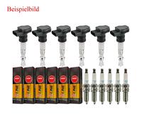 6x MEAT & DORIA Zündspule +6x NGK Zündkerze V-Line für BMW 5er E39 523i 520i