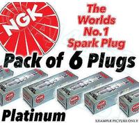 6x Neu Ngk Platinum Zündkerzen - Teil Nr. PFR7H-10 Stock Nr. 3978 6pk Zündkerzen