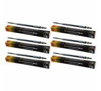 6x NGK Glühkerzen für Fiat Multipla 186 1.9 JTD 105 Alfa Romeo 166 936 2.4