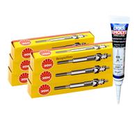 6x NGK Glühkerzen + LIQUI MOLY Fett für 145-166 BRAVA BRAVO I MAREA MULTIPLA