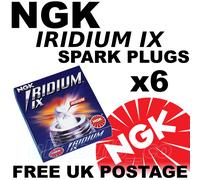 6x NGK IRIDIUM IX UPGRADE Zündkerzen BMW M3 3.2 E46 01>07 Nr.6546