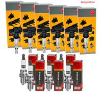 6x NGK Zündspule + CHAMPION Zündkerze für Chevrolet Captiva C100 C140 3.2 4WD