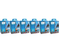 6x Philips Ultinon Pro6000 LED Motorrad mit Straßenzulassung H4 12 V 18 W