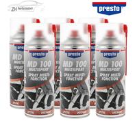 6x presto Multifunktionsspray Ölspray Multispray Kriechöl Spray MD100 400ml