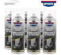 6x presto Universalschmierstoff Vaselinespray 400ml