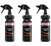 6x SONAX 1 l PROFILINE PlasticCare frischt auf, pflegt und kaschiert Kratzer