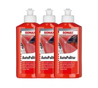 6x SONAX 250 ml AutoPolitur für Buntlack & Metalliclack