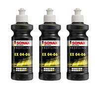 6x SONAX 250 ml PROFILINE EX 04-06 optimale Kratzerentfernung Tiefenglanz