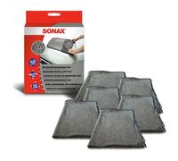 6x SONAX MICROFASER TROCKEN TUCH PLUS 80x50cm 460GSM TROCKNUNGSTUCH