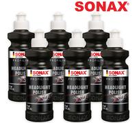 6x SONAX PROFILINE Headlight Polish Scheinwerfer Kunststoff Politur Paste 250ml