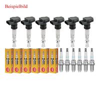 6x STELLOX Zündspule+NGK Zündkerze für Chrysler Sebring Cabriolet JR 2.0