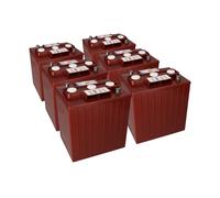 6x Traktionsbatterie Trojan TE35 6V 245Ah Deep Cycle AP-Anschluss
