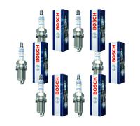 6x Zündkerze BOSCH 0 242 229 659 für Mercedes-Benz Renault Peugeot Fiat Saab Skoda