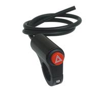 7/8 ''Motorrad-Lenkerschalter für Warn-Notleuchte Signal Flasher