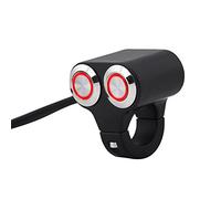 7 / 8inch 22mm Motorrad Lenkerschalter, Universal Motorrad Lenker On/Off Grip Schalter Bremse Nebelscheinwerfer Griff Self-Return/Manual-Return-Schalter(D: Self-Return-Typ) Zubehör Für Motorräder