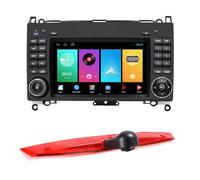 7" Android Auto Radio GPS Navigator Carplay Replacement for Mercedes Benz Viano W639 Vito Mixto Kasten W639 Bus mit USB WiFi GPS Bluetooth FM DVR RDS TPMS SWC DAB Pip + Auto Rückfahrkamera