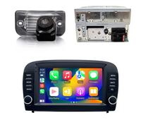 7" Autoradio GPS Navigation+Rückfahrkamera für Mercedes-Benz SL R230 SL280 SL300