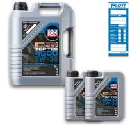 7 Liter Liqui Moly Motorenöl Motoröl Top Tec 4600 5W-30 Motorenoel Oil Ö 3756