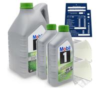 7 Liter Mobil 1 ESP LV 0W-30 Motoröl API SN SL ACEA A5 B5 C2 VOLVO 95200377 MB