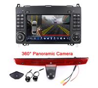 7" Navi Autoradio GPS+Rückfahrkamera 360° Panoramic Für Mercedes Benz Vito W447