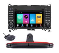 7"Navi Autoradio GPS+Rückfahrkamera Frontkamera Für Mercedes Benz Vito W447 CDI