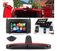 7"Navigation Android GPS+Rückfahrkamera Frontkamera Für Mercedes Benz Vito W447