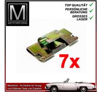 7 Stück Klammer Schachtleiste Mercedes W120 W180 W121 W126 wie 0009883278