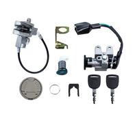 7 Stücks Zündschloss Schlüssel Set, Motorrad Zündschlüsselschalter Ersatz mit schlos Zündschloss Satz, Tankdeckel Schlüssel Tasten für GY6 49ccm 50ccm 139QMB Taotao Roller Moped Jonway Roketa