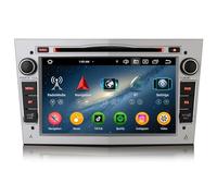 7 Zoll Android 14 DAB+ Autoradio Acht-Kern 4GB+64GB Für Opel Astra H Corsa D Combo Meriva Vectra Zafira Signum mit GPS Navigation Wireless CarPlay Android Auto DSP WiFi USB CD Bluetooth 5.0 CANbus SWC