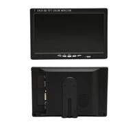 7 Zoll Autoradio Monitor VGA AV HD Multimedia Schnittstelle 1024x600 Auflösung Mini PC Monitor mit drehbarem Stand 100-240V US-Stecker